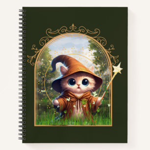 Feline Fantasy Adventure Notebook