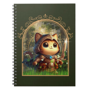 Feline Fantasy Adventure Notebook