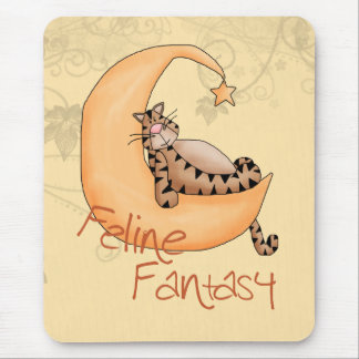 Feline Fantasy Mouse Pad