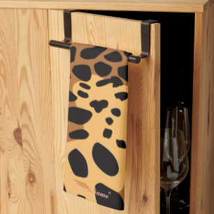 Feline Freckles Tea Towel