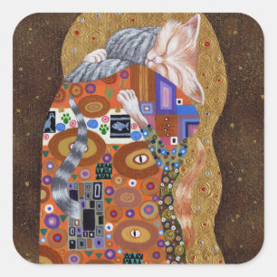 Feline Fulfilment 2011 Square Sticker