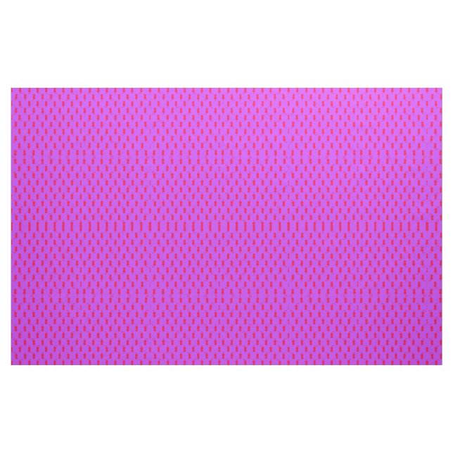  Feline Fun Forever Whimsical Red Cats Lilac Fabric (Fat Quarter)