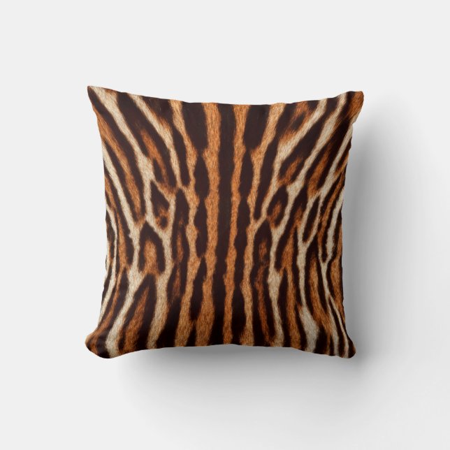 feline fur background cushion (Front)