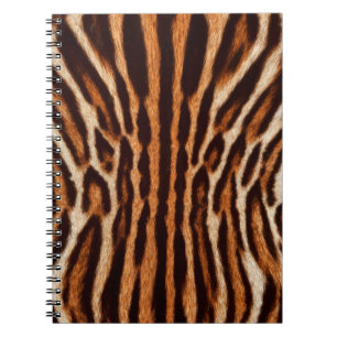 feline fur background notebook