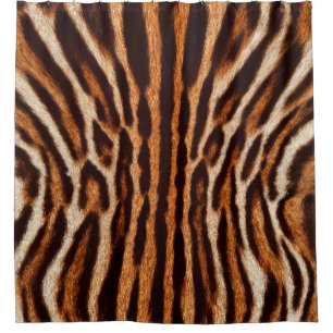 feline fur background shower curtain