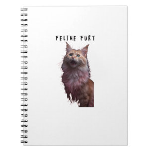 Feline Fury Notebook