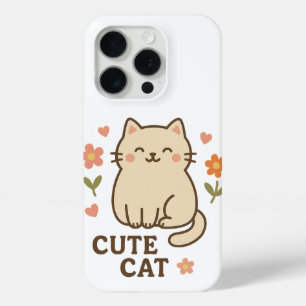 Feline in Bloom iPhone 15 Pro Case