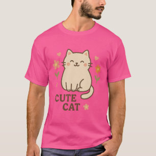 Feline in Bloom T-Shirt