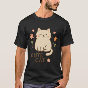 Feline in Bloom T-Shirt