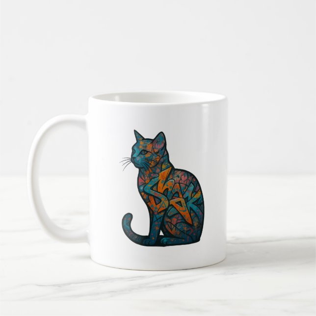 Feline Inferno   Coffee Mug (Left)