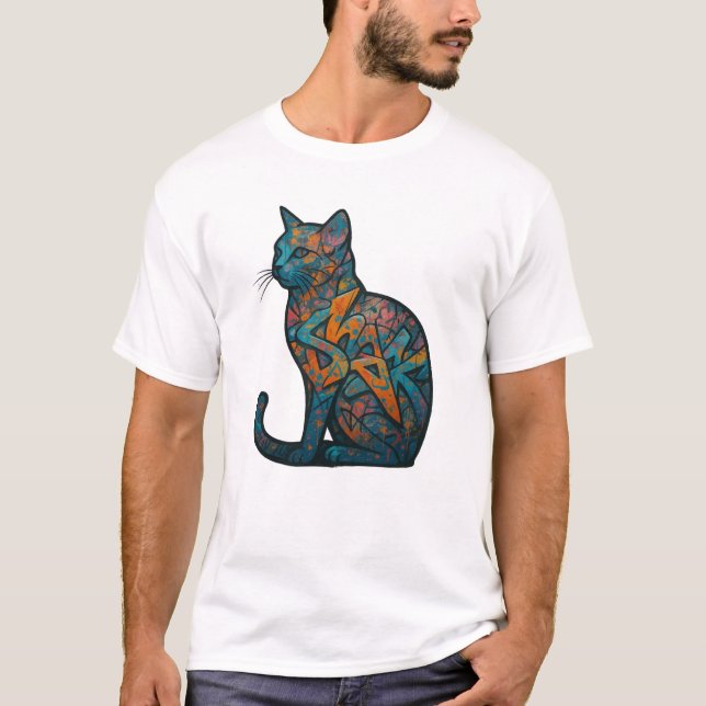 Feline Inferno   T-Shirt (Front)