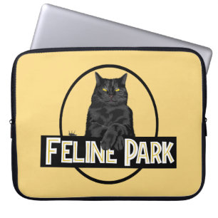Feline Park Laptop Sleeve