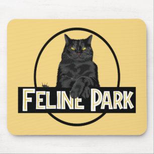 Feline Park Mouse Pad