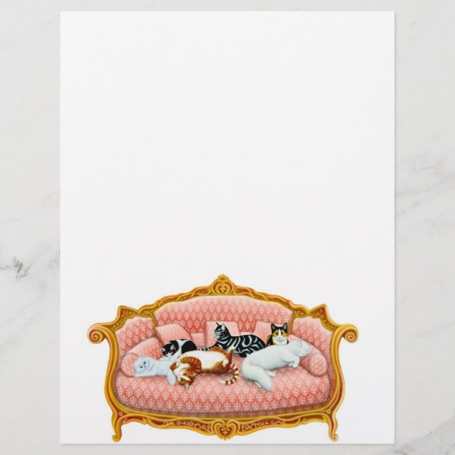Feline Royalty Letterhead (Front)