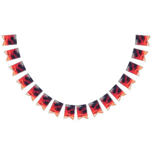 feline wave bunting 