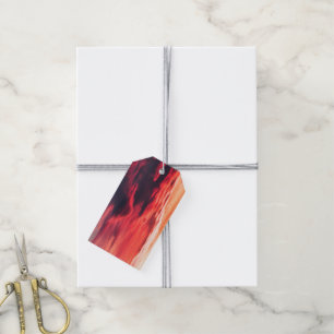 feline wave gift tags