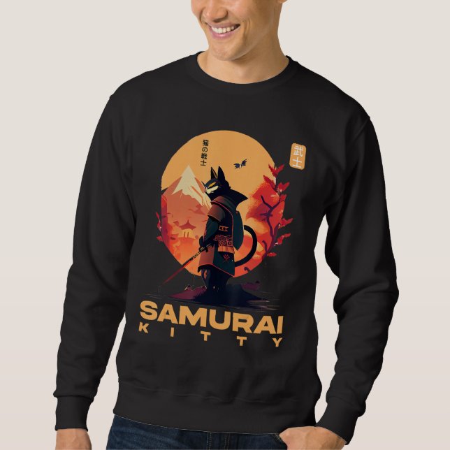 Feline Wonders The Rise of Samurai Kitty Sweatshirt (Front)