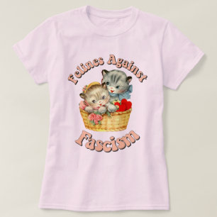 Felines Against Fascism T-Shirt
