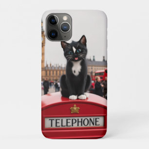 Felini on the Red Phone Booth: A London Adventure Case-Mate iPhone Case
