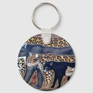 Felinos de Costa Rica - Big cats Key Ring