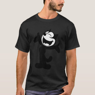 Felix Cartoon Laughing Cat Cute T-Shirt