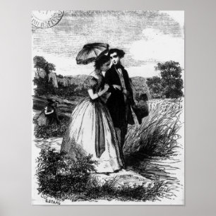 Felix de Vandenesse and Madame de Mortsauf Poster