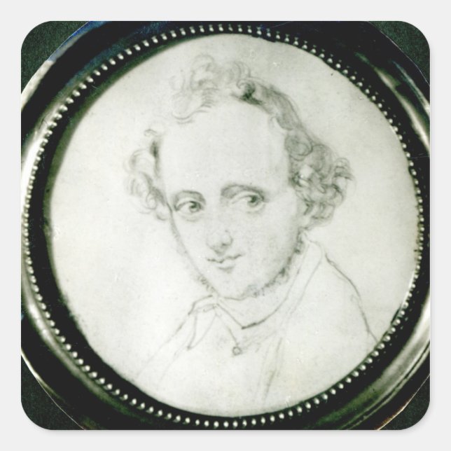 Felix Mendelssohn Square Sticker (Front)