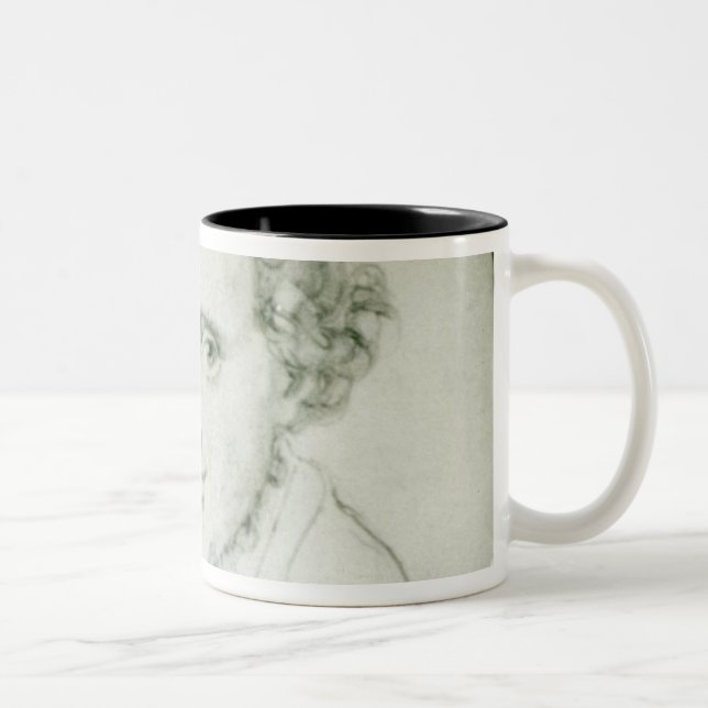 Felix Mendelssohn Two-Tone Coffee Mug (Right)