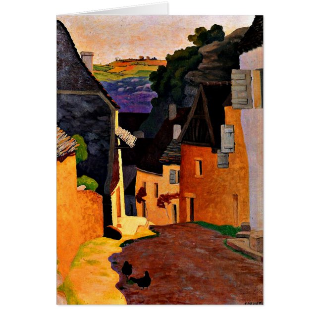 Felix Vallotton - Rocamadour Landscape (Front)