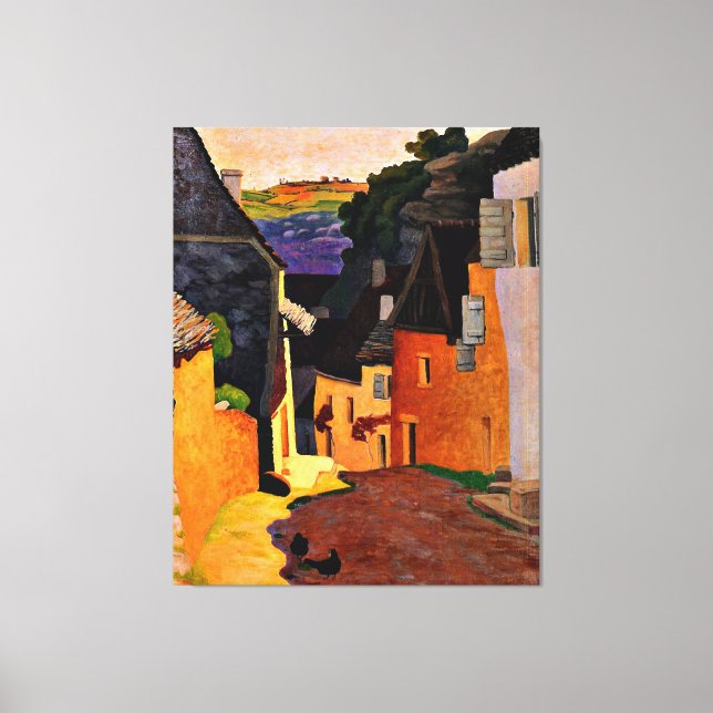 Felix Vallotton - Rocamadour Landscape Canvas Print (Front)
