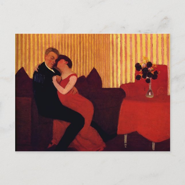 Felix Vallotton : The Lie Postcard (Front)