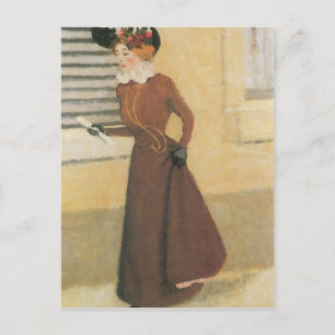 Felix Vallotton - Woman with hat Postcard