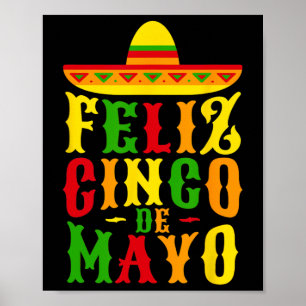 Feliz Cinco De Mayo Mexican Festival Party 1  Poster