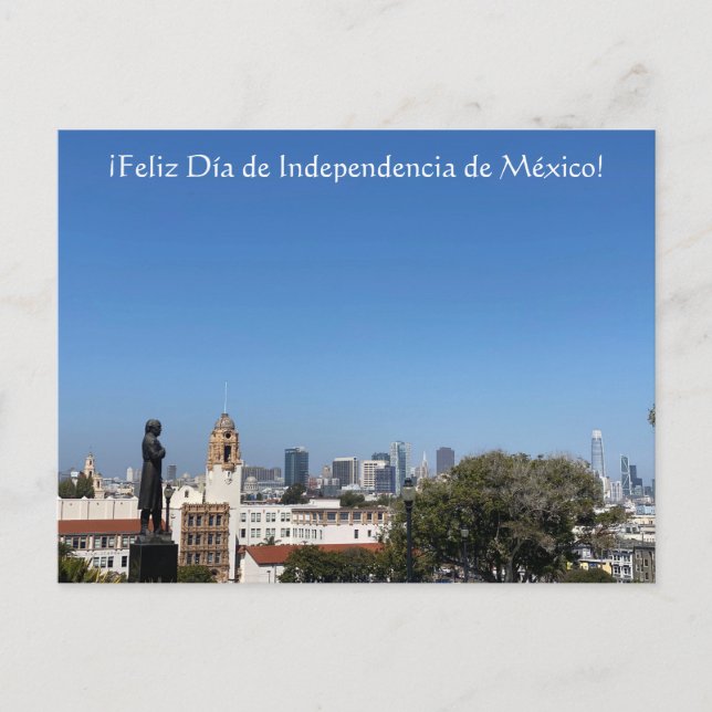 ¡Feliz Día de Independencia de México! Postcard (Front)