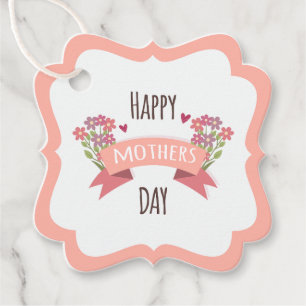 Feliz Día de la Madre Etiqueta de regalo - Diseño  Favour Tags