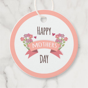 Feliz Día de la Madre Etiqueta de regalo - Diseño  Favour Tags