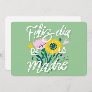 Feliz Dia De La Madre Holiday Card