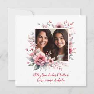 Feliz Día de las Madres Custom Photo Spanish