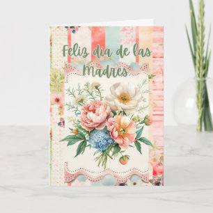 Feliz Dia De Las Madres Holiday Card