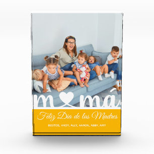 Feliz Dia de las Madres Mama Spanish Photo Block