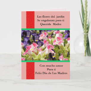 Feliz Dia de las Madres Querida Madre Card
