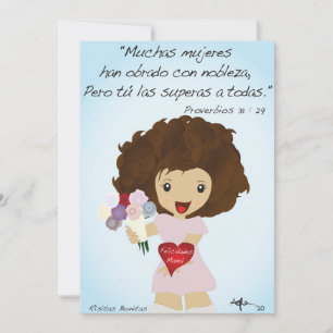Feliz Día de las Madres Thank You Card