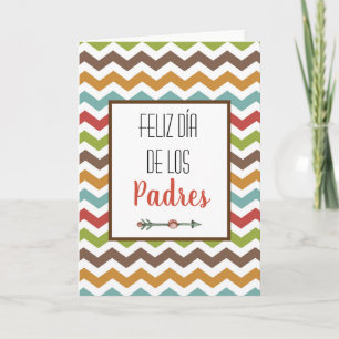 Feliz Dia De Los Padres Spanish Father's Day Card