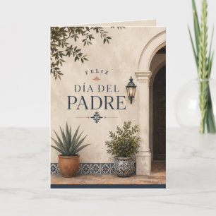 Feliz Día del Padre Español I Colonial Card