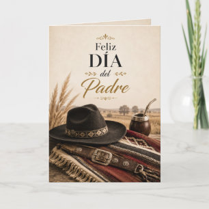 Feliz Día del Padre Gaucho Father’s Day Card