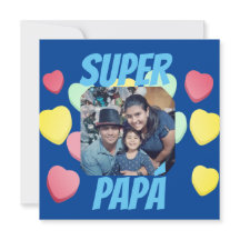 Feliz día del Padre Super Papá Spanish