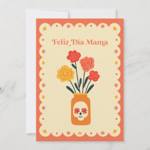 Feliz Día Mamá Card   Día de las Madres Card