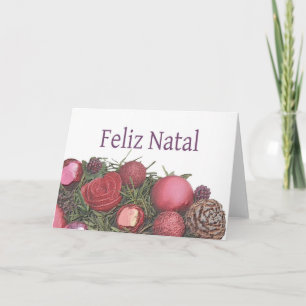 Feliz Natal - Portuguese Christmas Card