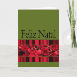 Feliz Natal, Portuguese Christmas card