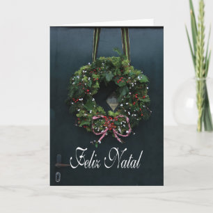 Feliz Natal, Portuguese Christmas card